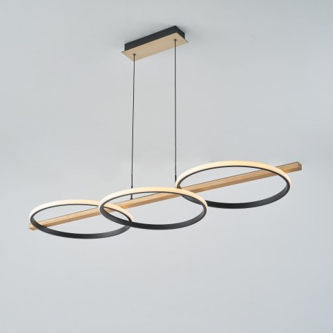 MD3913-3-3BWLT ALMERIA LAMPA WISZĄCA CZARNA-DREWNO/BLACK-WOOD MD3913-3-3BWLT ALMERIA LAMPA WISZĄCA CZARNA-DREWNO/BLACK-WOOD