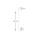 P0428-01J-F4AC ENCELADUS LAMPA WISZĄCA CHROME