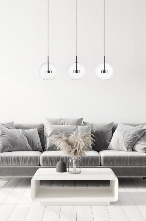 P0428-03J-B5AC ENCELADUS LAMPA WISZĄCA CHROME P0428-03J-B5AC ENCELADUS LAMPA WISZĄCA CHROME