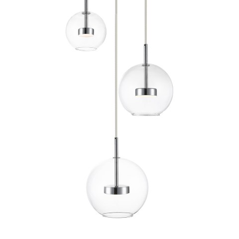 P0428-03L-F4AC ENCELADUS LAMPA WISZĄCA CHROME P0428-03L-F4AC ENCELADUS LAMPA WISZĄCA CHROME
