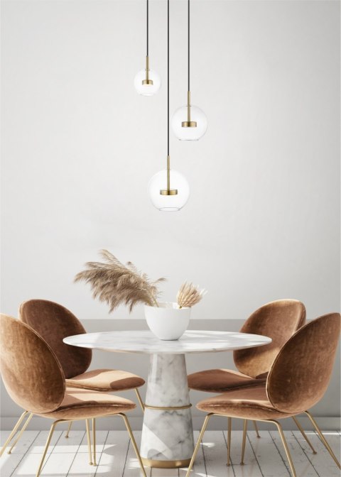 P0428-03L-L4AC ENCELADUS LAMPA WISZĄCA ZŁOTA/GOLD P0428-03L-L4AC ENCELADUS LAMPA WISZĄCA ZŁOTA/GOLD