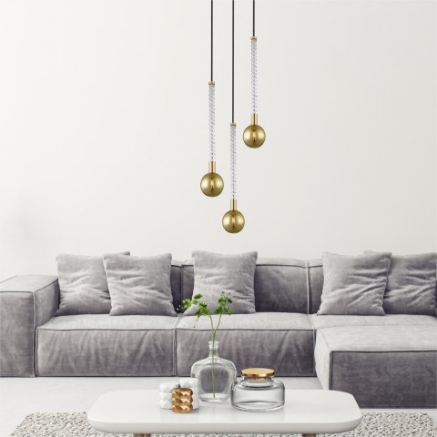 P0583-03B-2GHF MIDA LAMPA WISZĄCA ZŁOTA/GOLD P0583-03B-2GHF MIDA LAMPA WISZĄCA ZŁOTA/GOLD