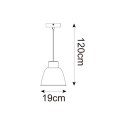 P21031M ORLO LAMPA WISZĄCA BIAŁA/WHITE