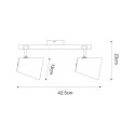 P22077-2TU ELTI SPOT CZARNY/BLACK
