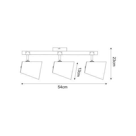 P22077-3TU ELTI SPOT CZARNY/BLACK P22077-3TU ELTI SPOT CZARNY/BLACK