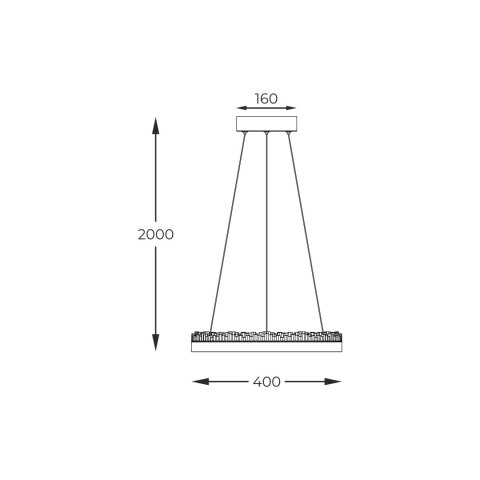 PD2304400R-MB REGI LAMPA WISZĄCA CZARNA/BLACK PD2304400R-MB REGI LAMPA WISZĄCA CZARNA/BLACK