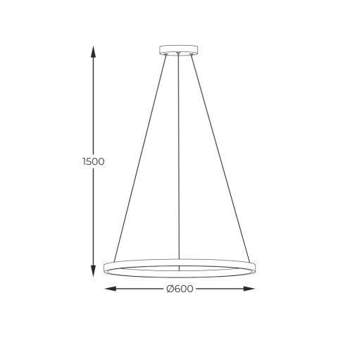 PEN89424-60BK HORIK LAMPA WISZĄCA CZARNA/BLACK PEN89424-60BK HORIK LAMPA WISZĄCA CZARNA/BLACK