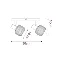 R5021009A-2B STEM SPOT CZARNY/BLACK