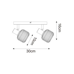 R5021009A-2B STEM SPOT CZARNY/BLACK