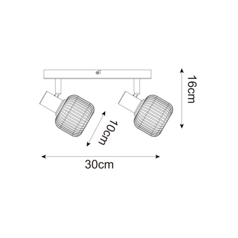R5021009A-2B STEM SPOT CZARNY/BLACK R5021009A-2B STEM SPOT CZARNY/BLACK