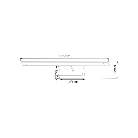 W89443-20W-CH ALTER KINKIET CHROME W89443-20W-CH ALTER KINKIET CHROME