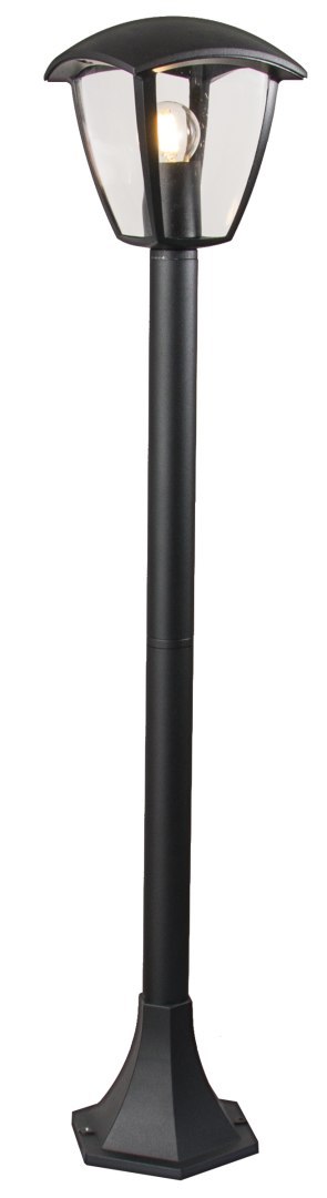 17040-PS LANTERN LAMPA ZEWNĘTRZNA STOJĄCA CZARNA/BLACK 17040-PS LANTERN LAMPA ZEWNĘTRZNA STOJĄCA CZARNA/BLACK