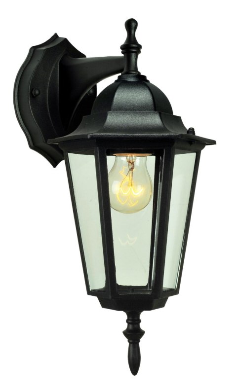 17060-S-WD MOONLIT LAMPA ZEWNĘTRZNA KINKIET CZARNY/BLACK 17060-S-WD MOONLIT LAMPA ZEWNĘTRZNA KINKIET CZARNY/BLACK