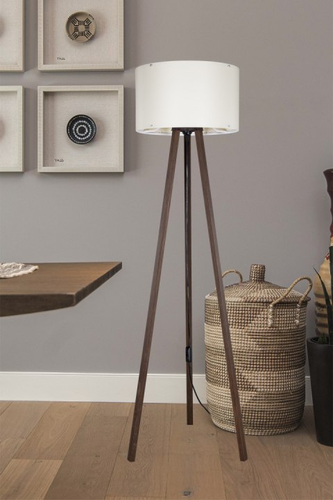 ASZ.1608 PIKO LAMPA PODŁOGOWA ORZECH/WALNUT-CREAM ASZ.1608 PIKO LAMPA PODŁOGOWA ORZECH/WALNUT-CREAM