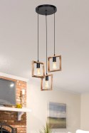 ASZ.1678 ATRIA LAMPA WISZĄCA BRĄZOWA/BROWN