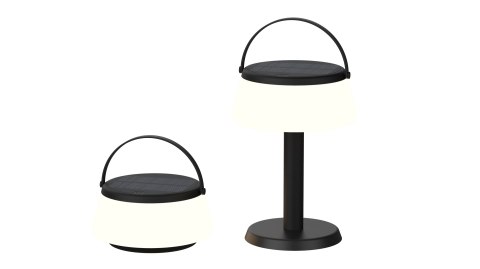 DT36111 AURE LAMPA STOŁOWA ZEWNĘTRZNA SOLARNA CZARNA/BLACK DT36111 AURE LAMPA STOŁOWA ZEWNĘTRZNA SOLARNA CZARNA/BLACK
