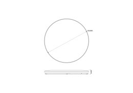 JE-DHS-0530-CH OMAR LAMPA SUFITOWA CHROME
