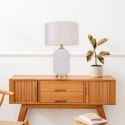 Lampa stołowa Tamiza 65 cm biała 1xE27