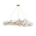 Lampa wisząca BOTANIKA złoto biała 150 cm