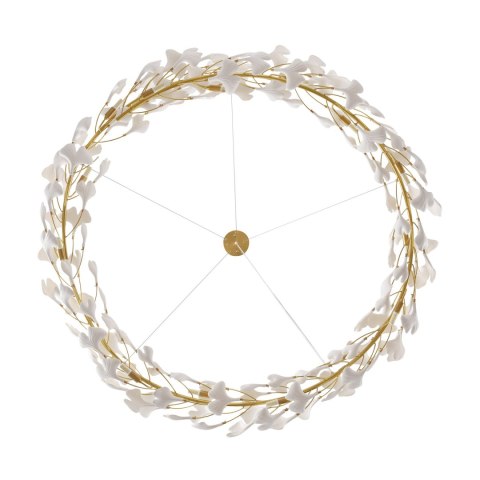 Lampa wisząca BOTANIKA złoto biała 150 cm Lampa wisząca BOTANIKA złoto biała 150 cm