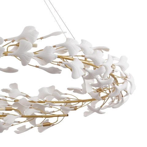 Lampa wisząca BOTANIKA złoto biała 150 cm Lampa wisząca BOTANIKA złoto biała 150 cm