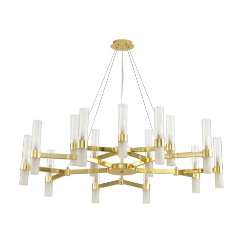 Lampa wisząca CANDELA-15 złota 120 cm Lampa wisząca CANDELA-15 złota 120 cm