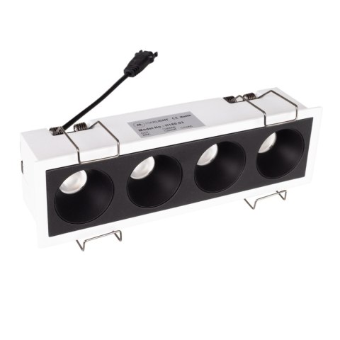MAXLIGHT H180.03 OPRAWA WPUSTOWA MODULAR, DO SKOMPLETOWANIA Z MODUŁEM HM180 I TRAFO HT180 MAXLIGHT H180.03 OPRAWA WPUSTOWA MODULAR, DO SKOMPLETOWANIA Z MODUŁEM HM180 I TRAFO HT180