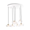 MAXLIGHT P0544 LAMPA WISZĄCA LIPARI VII ROUND