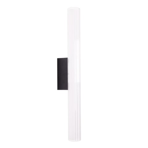 MAXLIGHT W0365 KINKIET FAYETTE 61CM 12W IP44 3000K CZARNY MAXLIGHT W0365 KINKIET FAYETTE 61CM 12W IP44 3000K CZARNY