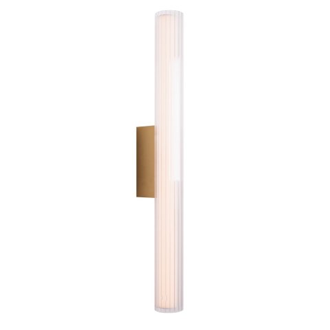 MAXLIGHT W0366 KINKIET FAYETTE 61CM 12W IP44 3000K ZŁOTY MAXLIGHT W0366 KINKIET FAYETTE 61CM 12W IP44 3000K ZŁOTY