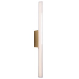 MAXLIGHT W0368 KINKIET FAYETTE 91CM 18W IP44 3000K ZŁOTY