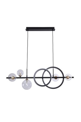 MD2448-7B-3BGD TAREMI LAMPA WISZĄCA CZARNA-ZŁOTA/BLACK-GOLD