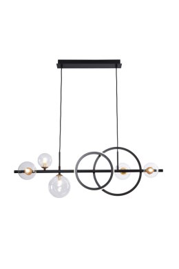 MD2448-7B-3BGD TAREMI LAMPA WISZĄCA CZARNA-ZŁOTA/BLACK-GOLD