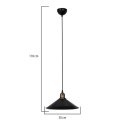 MDL.4156 MAYA LAMPA WISZĄCA CZARNA/BLACK