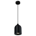Metalowa lampa wisząca Nilo czarna 1xGU10