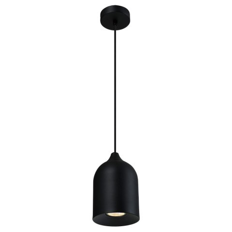 Metalowa lampa wisząca Nilo czarna 1xGU10 Metalowa lampa wisząca Nilo czarna 1xGU10
