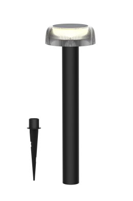 PT33111 BLUET LAMPA OGRODOWA ZEWNĘTRZNA SOLARNA CZARNA/BLACK