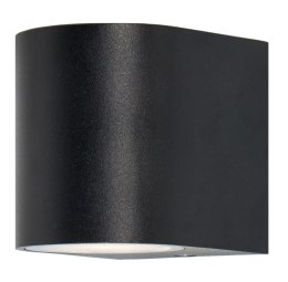 SJ20210-1W HARMONIA LAMPA ZEWNĘTRZNA KINKIET CZARNY/BLACK