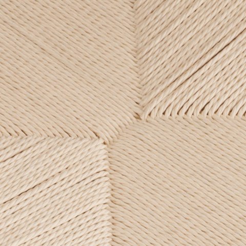 Krzesło BONBON biało naturalne rattanowo jesionowe