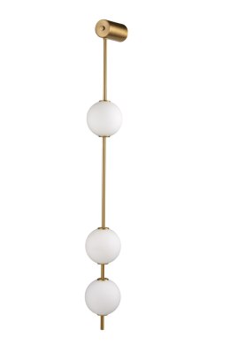 Lampa ścienna BERRY LED złoty biały 103 cm