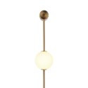 Lampa ścienna BERRY LED złoty biały 103 cm
