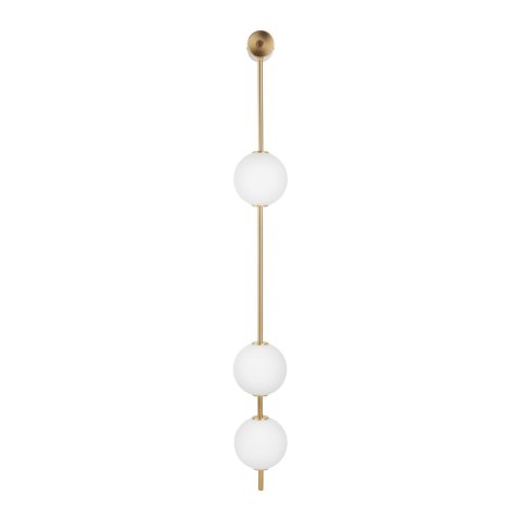 Lampa ścienna BERRY LED złoty biały 103 cm Lampa ścienna BERRY LED złoty biały 103 cm