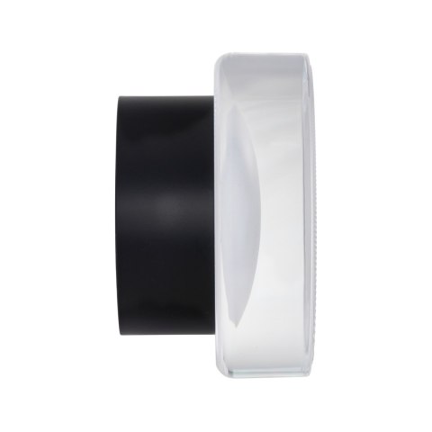 Lampa ścienna CARMELLO LED transparentna czarna 13,5 cm Lampa ścienna CARMELLO LED transparentna czarna 13,5 cm