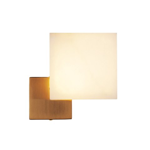 Lampa ścienna CUBO LED złota 18 cm Lampa ścienna CUBO LED złota 18 cm