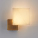 Lampa ścienna CUBO LED złota 18 cm