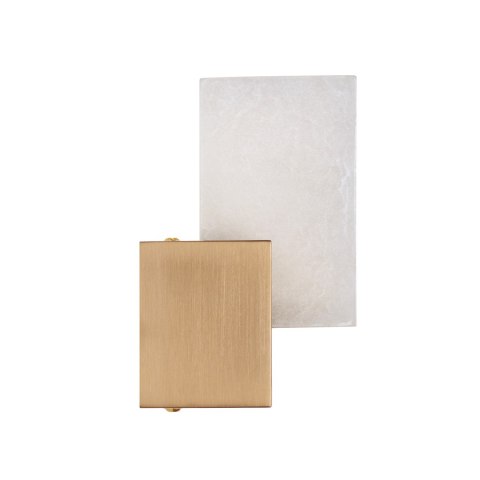 Lampa ścienna CUBO LED złota 18 cm Lampa ścienna CUBO LED złota 18 cm