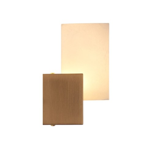 Lampa ścienna CUBO LED złota 18 cm Lampa ścienna CUBO LED złota 18 cm