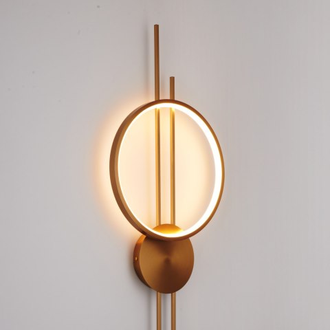 Lampa ścienna ECLIPTICA LED złota 100 cm Lampa ścienna ECLIPTICA LED złota 100 cm