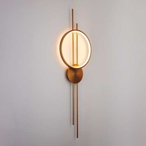Lampa ścienna ECLIPTICA LED złota 100 cm Lampa ścienna ECLIPTICA LED złota 100 cm