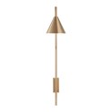 Lampa ścienna PRIMO gold 70 cm